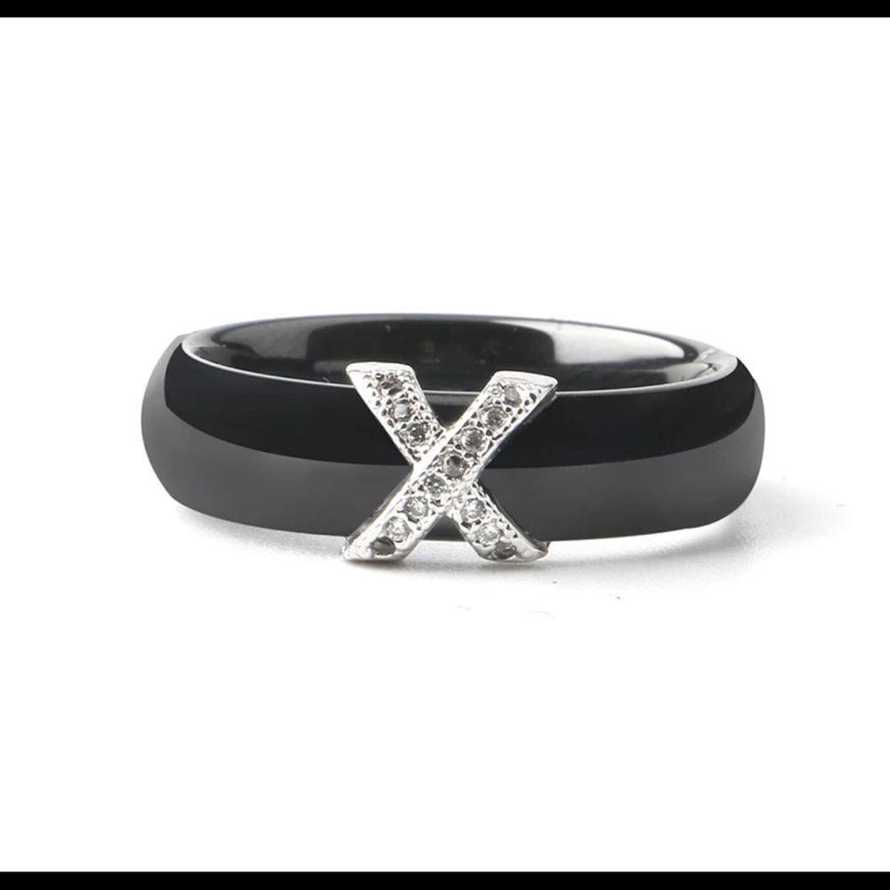 Black Ceramic Ring